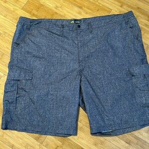 Heather Gray Men’s Cargo Shorts